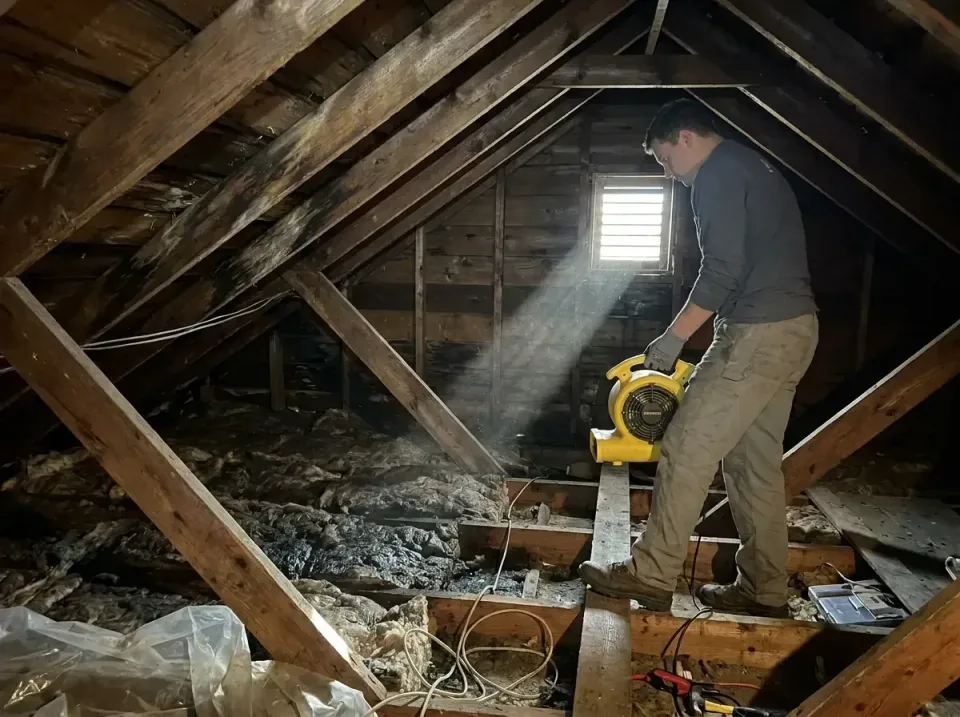 attic-water-damage-drying-proc-007 — frequently asked questions, Emergency Water Extraction & 24/7 Flood Response in Heceta…